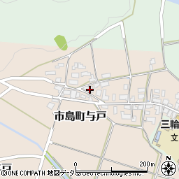兵庫県丹波市市島町与戸368周辺の地図