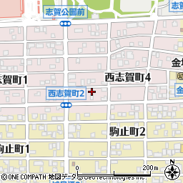 愛知県名古屋市北区西志賀町3丁目28周辺の地図