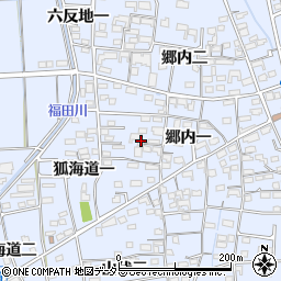愛知県あま市西今宿郷内一79周辺の地図