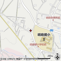 京都府南丹市日吉町胡麻中野辺谷周辺の地図