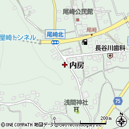 静岡県富士宮市内房3159-1周辺の地図