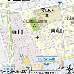 愛知県名古屋市守山区西島町3周辺の地図