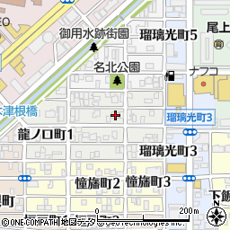 愛知県名古屋市北区龍ノ口町2丁目23周辺の地図