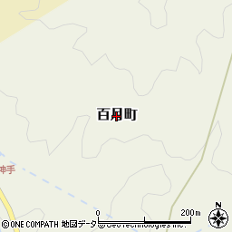 愛知県豊田市百月町周辺の地図