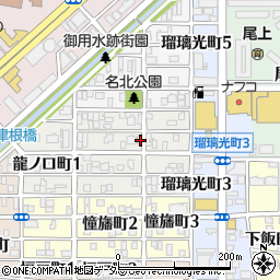愛知県名古屋市北区龍ノ口町2丁目25周辺の地図