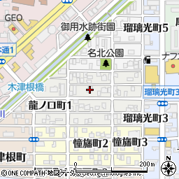 愛知県名古屋市北区龍ノ口町2丁目20周辺の地図