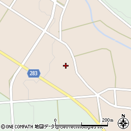 兵庫県丹波市市島町与戸1308周辺の地図