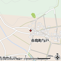 兵庫県丹波市市島町与戸154周辺の地図