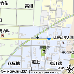 愛知県あま市森山弁才天46周辺の地図