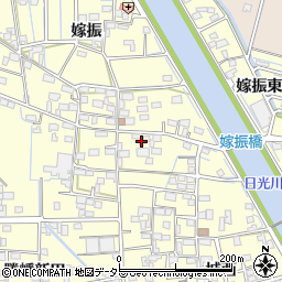 愛知県稲沢市平和町嫁振436周辺の地図