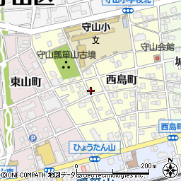 愛知県名古屋市守山区西島町10-1周辺の地図