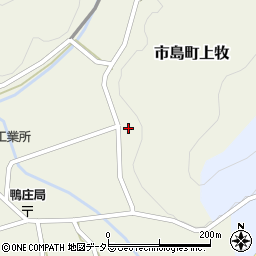 兵庫県丹波市市島町上牧112-3周辺の地図