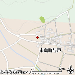 兵庫県丹波市市島町与戸155周辺の地図