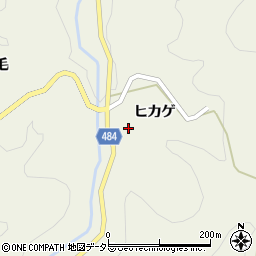愛知県豊田市坪崎町中根周辺の地図