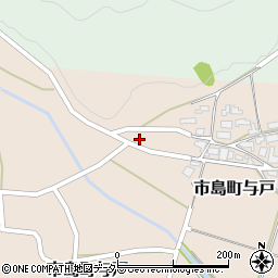 兵庫県丹波市市島町与戸164周辺の地図