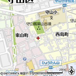 愛知県名古屋市守山区西島町3-10周辺の地図