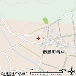 兵庫県丹波市市島町与戸156周辺の地図