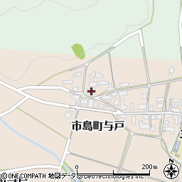 兵庫県丹波市市島町与戸205周辺の地図