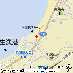 千葉県富津市萩生572周辺の地図