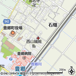 滋賀県犬上郡豊郷町石畑188周辺の地図