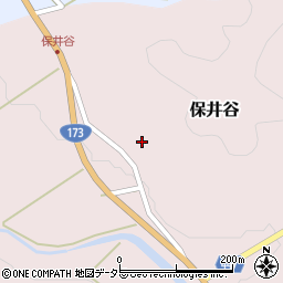 京都府船井郡京丹波町保井谷丸山周辺の地図