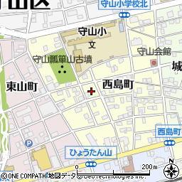 愛知県名古屋市守山区西島町10周辺の地図