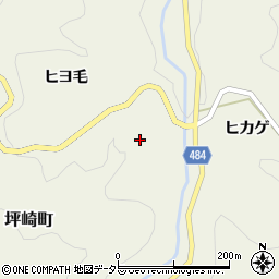 愛知県豊田市坪崎町親貝戸周辺の地図