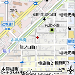 愛知県名古屋市北区龍ノ口町2丁目36周辺の地図