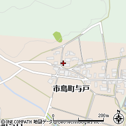 兵庫県丹波市市島町与戸203周辺の地図