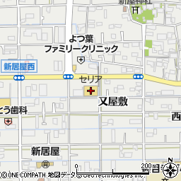 １００円ショップセリア　甚目寺北店周辺の地図