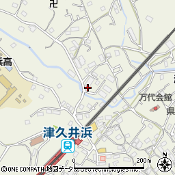 横須賀津久井郵便局周辺の地図