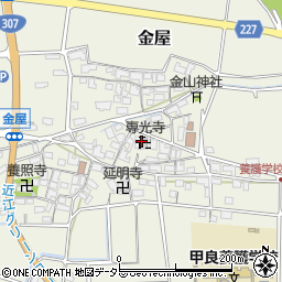 滋賀県犬上郡甲良町金屋817周辺の地図