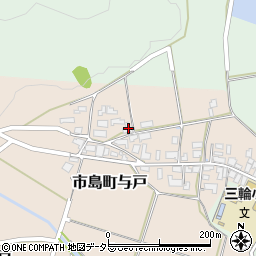 兵庫県丹波市市島町与戸208周辺の地図