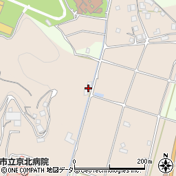 京都府京都市右京区京北上中町鹿路口周辺の地図
