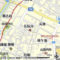 愛知県愛西市勝幡町蓮池1147周辺の地図