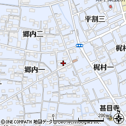 愛知県あま市西今宿郷内一37周辺の地図