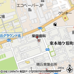 セブンイレブン尾張旭東本地ケ原町店周辺の地図