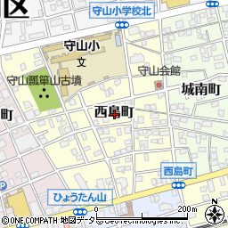 愛知県名古屋市守山区西島町9-23周辺の地図