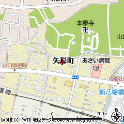 愛知県瀬戸市矢形町98周辺の地図