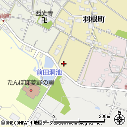 愛知県瀬戸市羽根町148周辺の地図