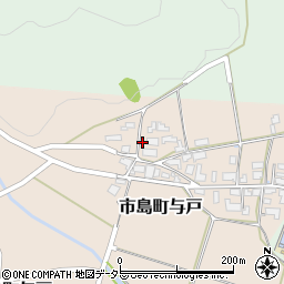 兵庫県丹波市市島町与戸214周辺の地図