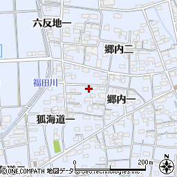 愛知県あま市西今宿郷内一81周辺の地図