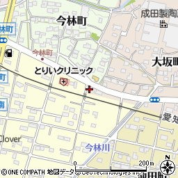 愛知県瀬戸市大坂町145周辺の地図