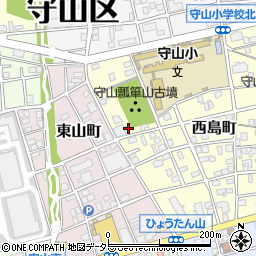 愛知県名古屋市守山区西島町4-35周辺の地図