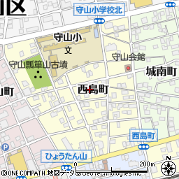 愛知県名古屋市守山区西島町9周辺の地図