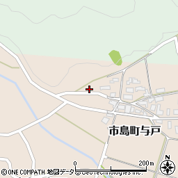 兵庫県丹波市市島町与戸192周辺の地図