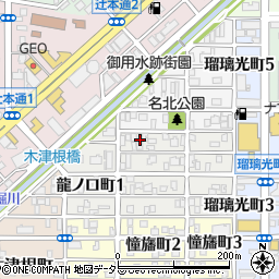 愛知県名古屋市北区龍ノ口町2丁目40周辺の地図