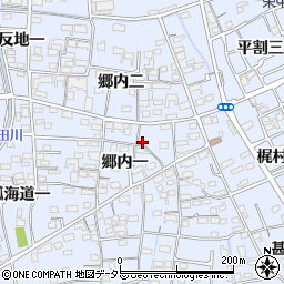 愛知県あま市西今宿郷内一47周辺の地図