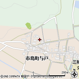 兵庫県丹波市市島町与戸212周辺の地図