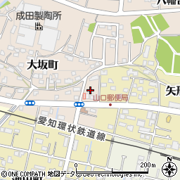 愛知県瀬戸市大坂町192周辺の地図